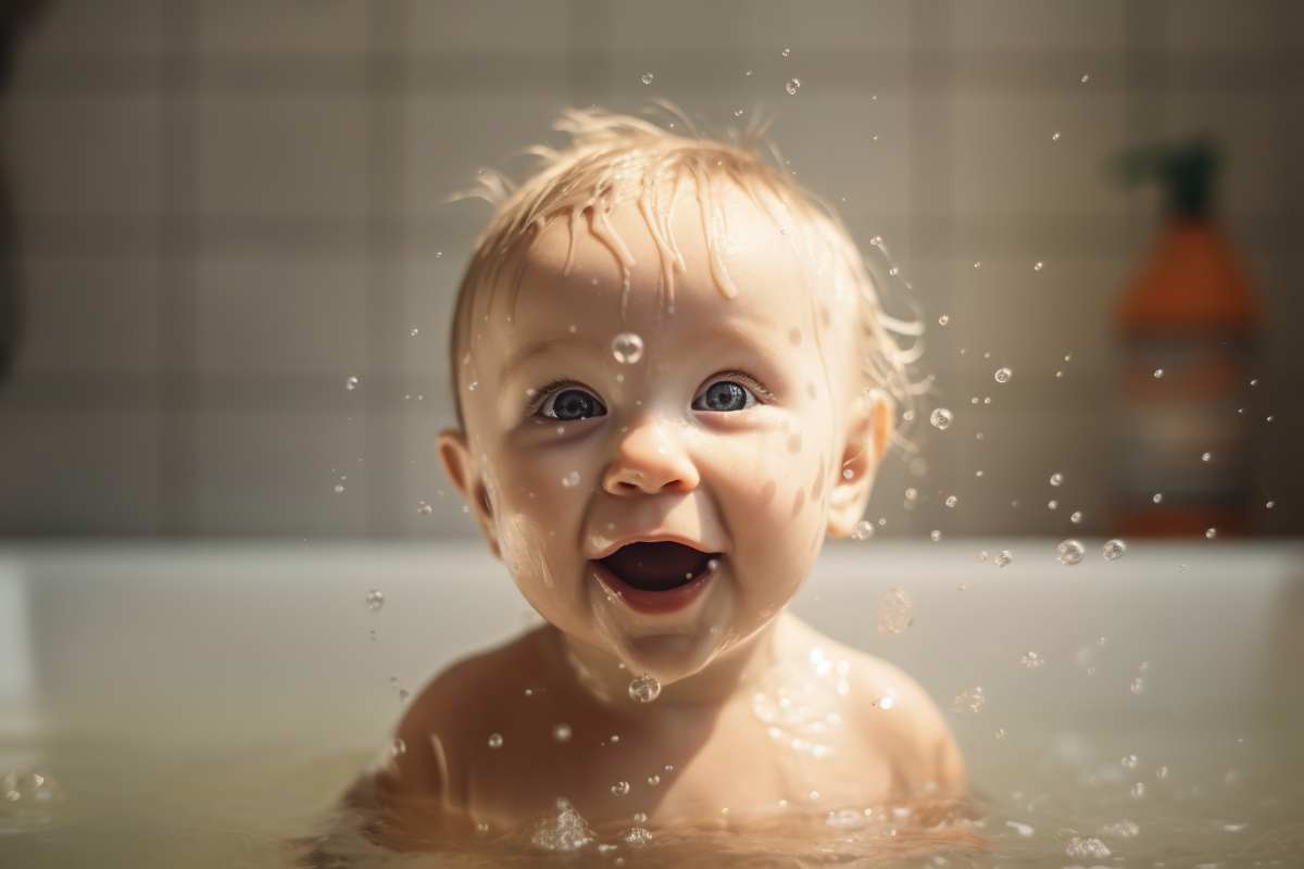 Ogni quanto lavare i capelli a neonati e bambini 